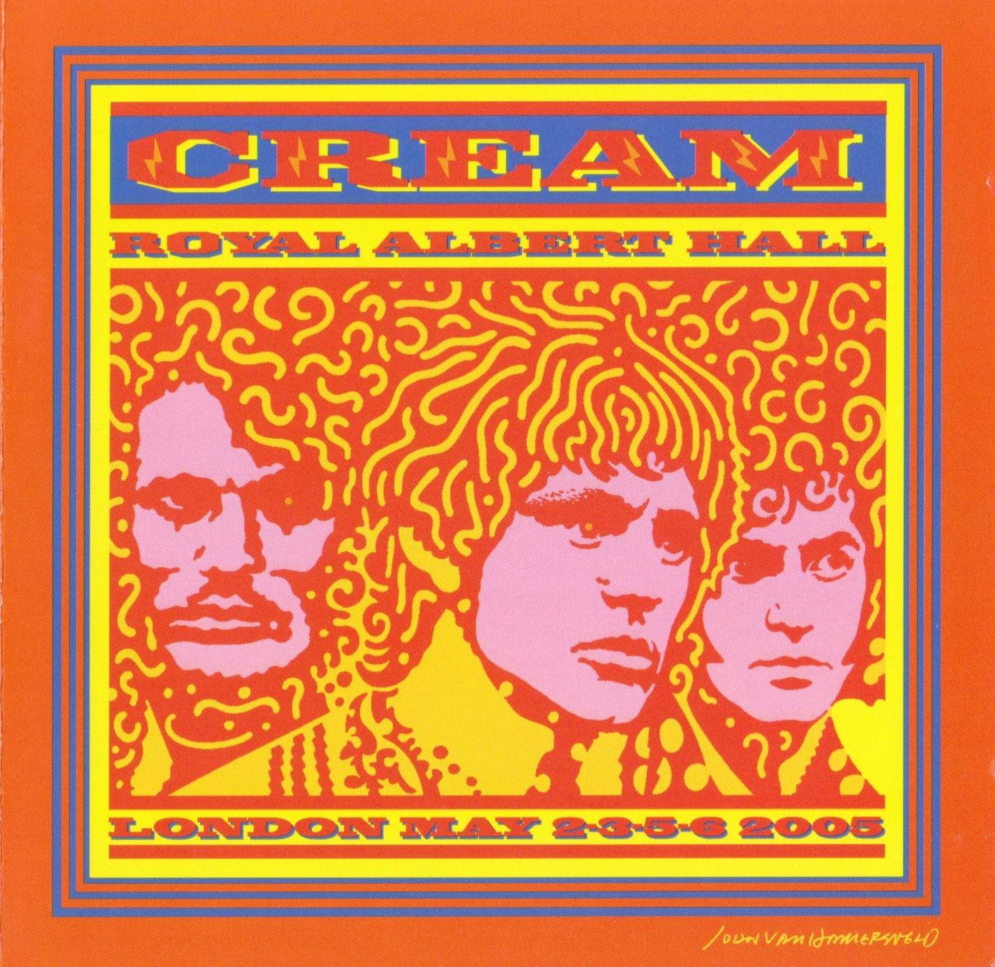 Cream Royal Albert Hall London 2005 : Front